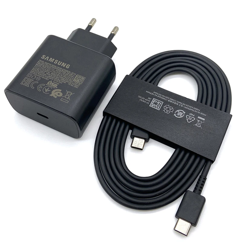 samsung s25 s24 s23 ultra 45w chargeur super rapide pd3.0 charge rapide adaptateur usb c ue pour galaxy s22 s20 ultra note 10 plus f55