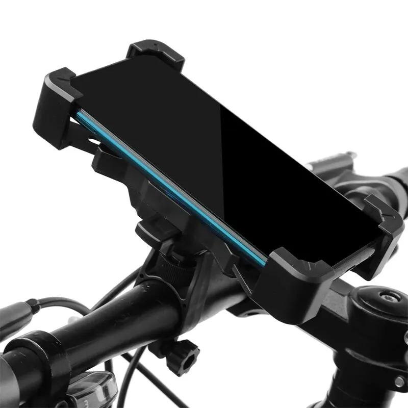 support de téléphone de vélo électrique rotatif à 360 degrés, pour iphone, équitation, vtt, moto, support de moto, antidérapant, cyclisme