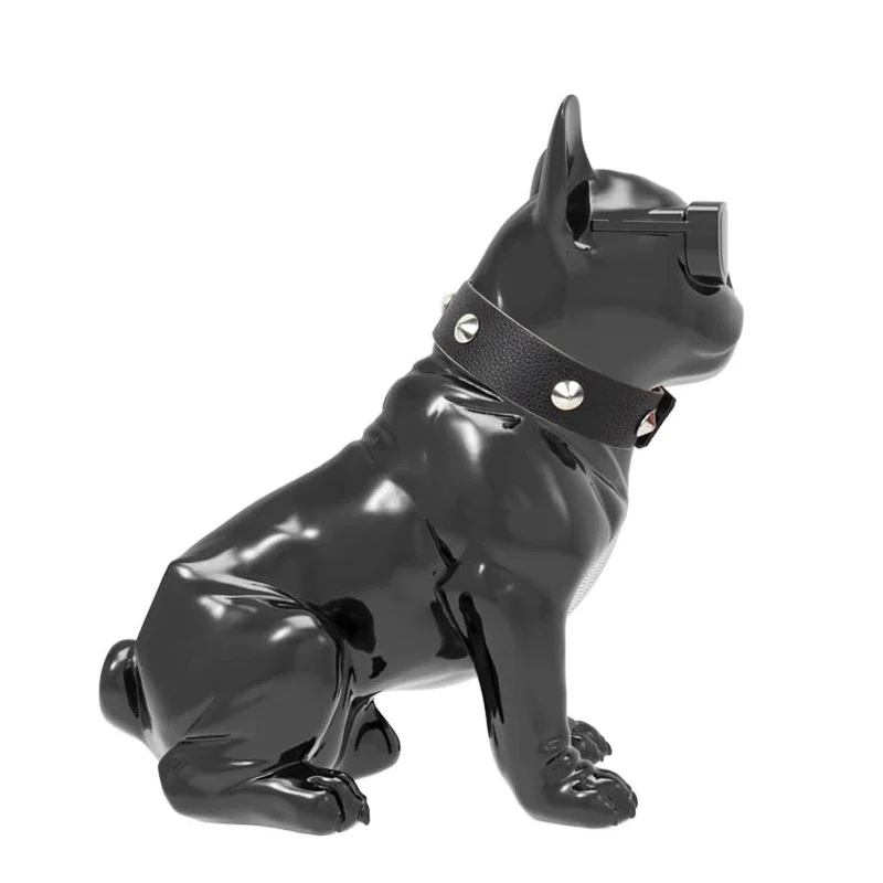 grand bulldog – haut parleur bluetooth sans fil, portable, fm, basses lourdes, qualité sonore 3d, radio surround, carte multifonction, caisson de basses