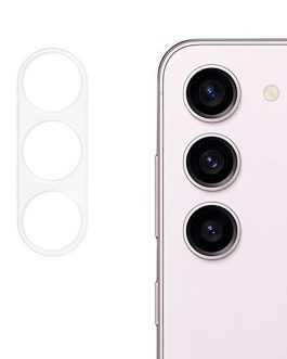 lentille de protection en verre trempé pour samsung s24 plus