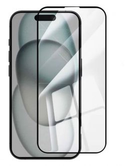 protection à bord noir verre trempé noir iphone 17 air