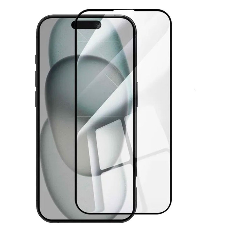 protection à bord noir verre trempé noir iphone 17 air