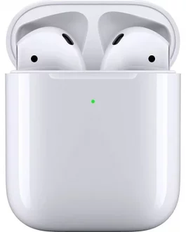 apple ecouteurs sans fil airpods 2 boitier de ch