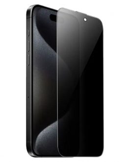 protection d'écran en verre trempé anti espion iphone 16